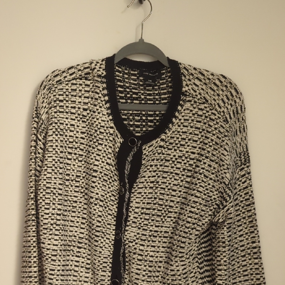 Club Monaco Monochrome Textured Sweater